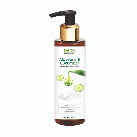 MEFOH Aloe Vera Cucumber Body Lotion – Hydration and Freshness for Soft, Smooth Skin
