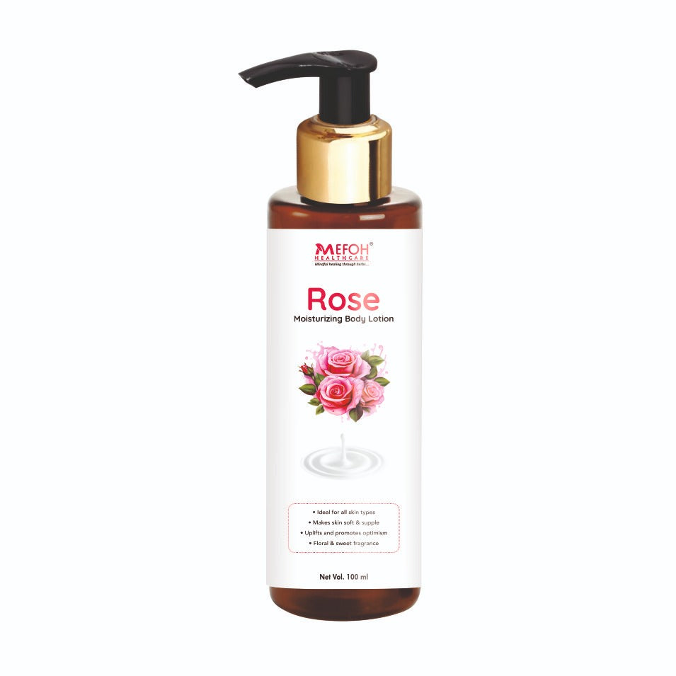 Mefoh Rose Moisturizing Body Lotion – Deep Hydration & Softness for All-Day Nourishment