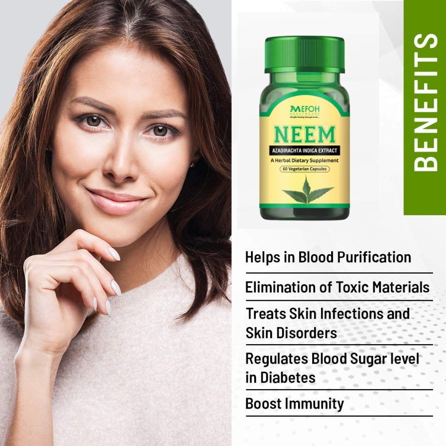 Mefoh Neem Capsules – Natural Detox, Purification & Skin Wellness
