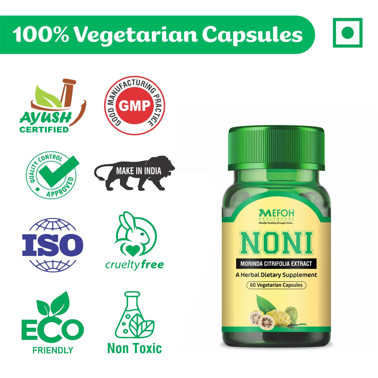 Mefoh Noni Capsules – Revitalize Your Health with Nature’s Superfruit