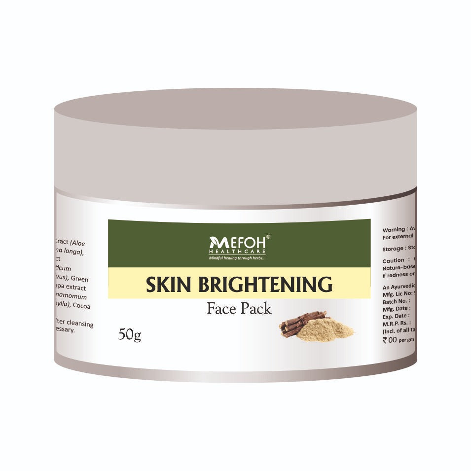 Mefoh Skin Brightening Face Pack – Illuminating & Radiance-Boosting Face Mask for Glowing Skin