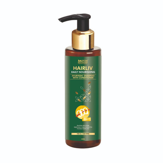 Mefoh HairLiv Shampoo – Strengthening & Revitalizing Shampoo for Healthy, Lustrous Hair