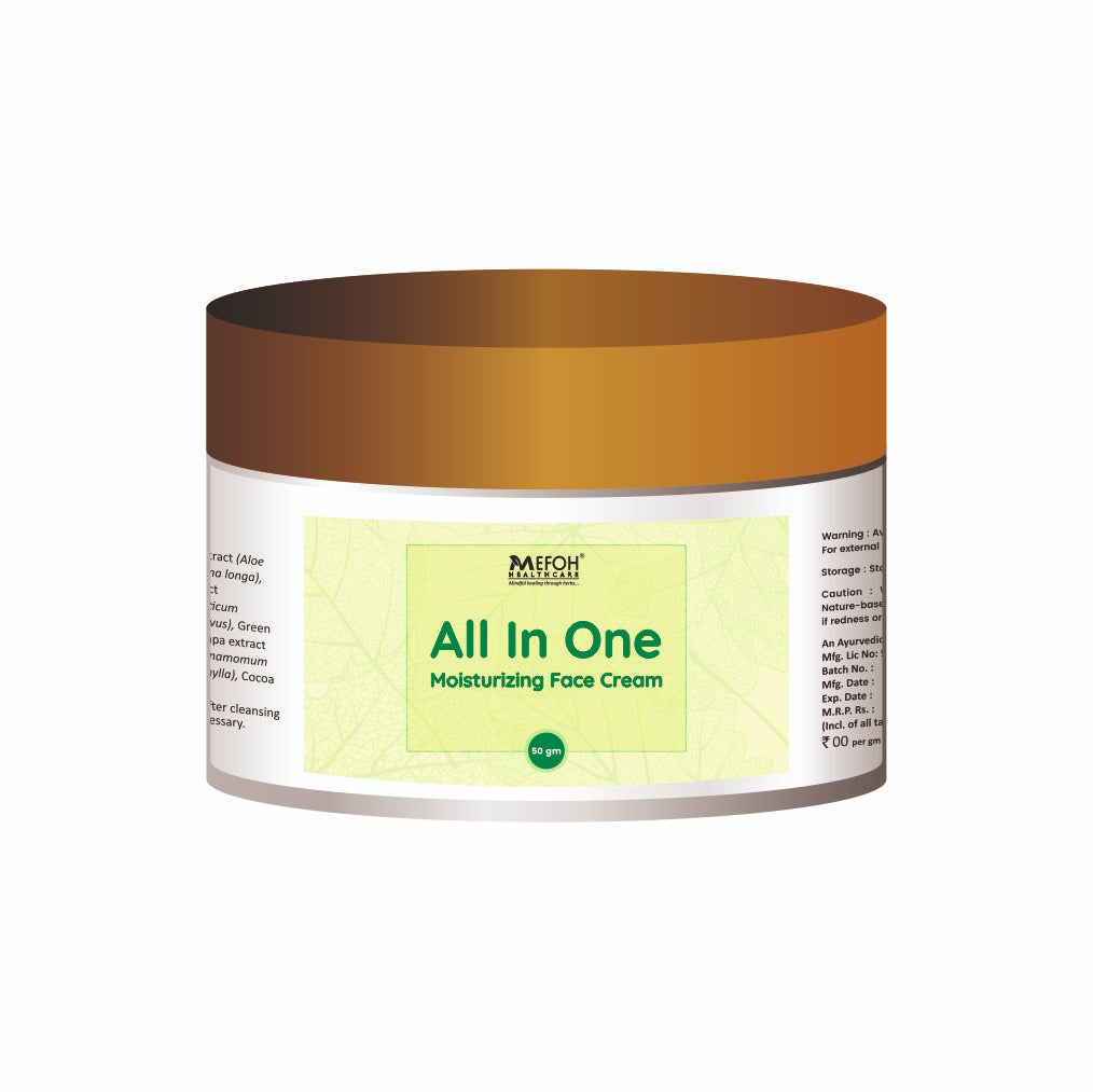 Mefoh All-in-One Moisturizing Face Cream – Hydration, Nourishment & Glow for All Skin Types