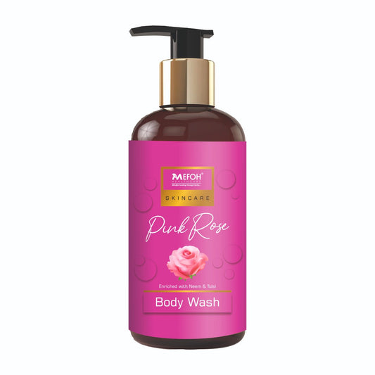 Mefoh Pink Rose Body Wash – Gentle Cleansing & Floral Nourishment for Soft, Glowing Skin