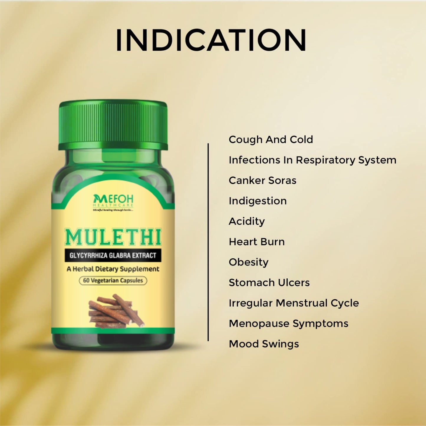 Mefoh Mulethi Capsules – Natural Digestive, Respiratory & Immunity Support