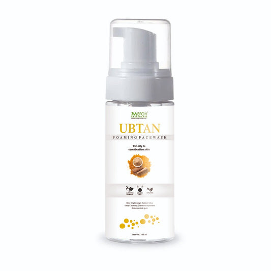 Mefoh Ubtan Foaming Face Wash – Natural Brightening & Deep Cleansing Face Wash