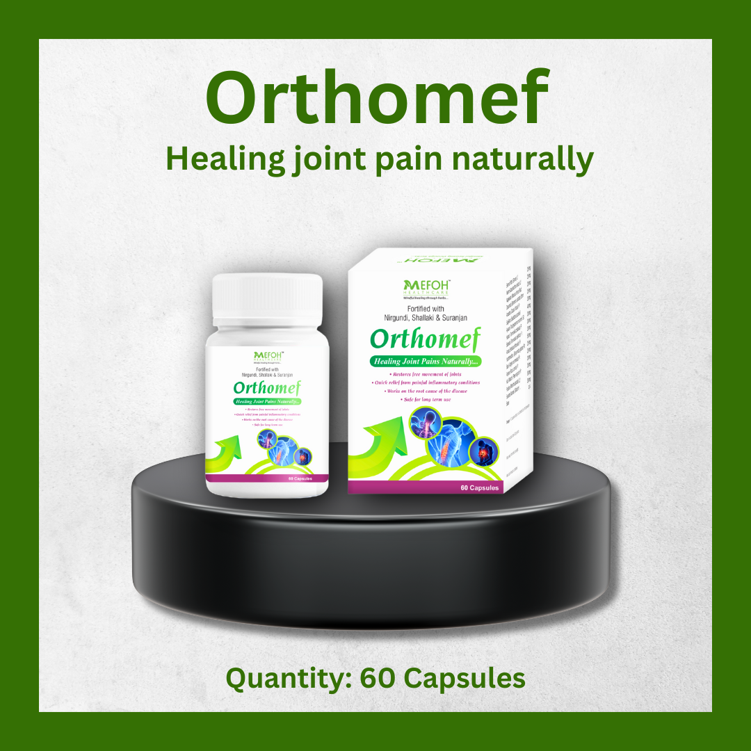 OrthoMef – Ayurvedic Joint Pain & Bone Health Support