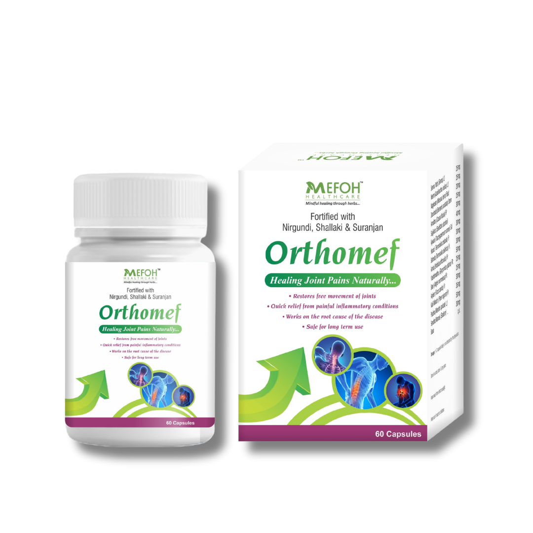 OrthoMef – Ayurvedic Joint Pain & Bone Health Support