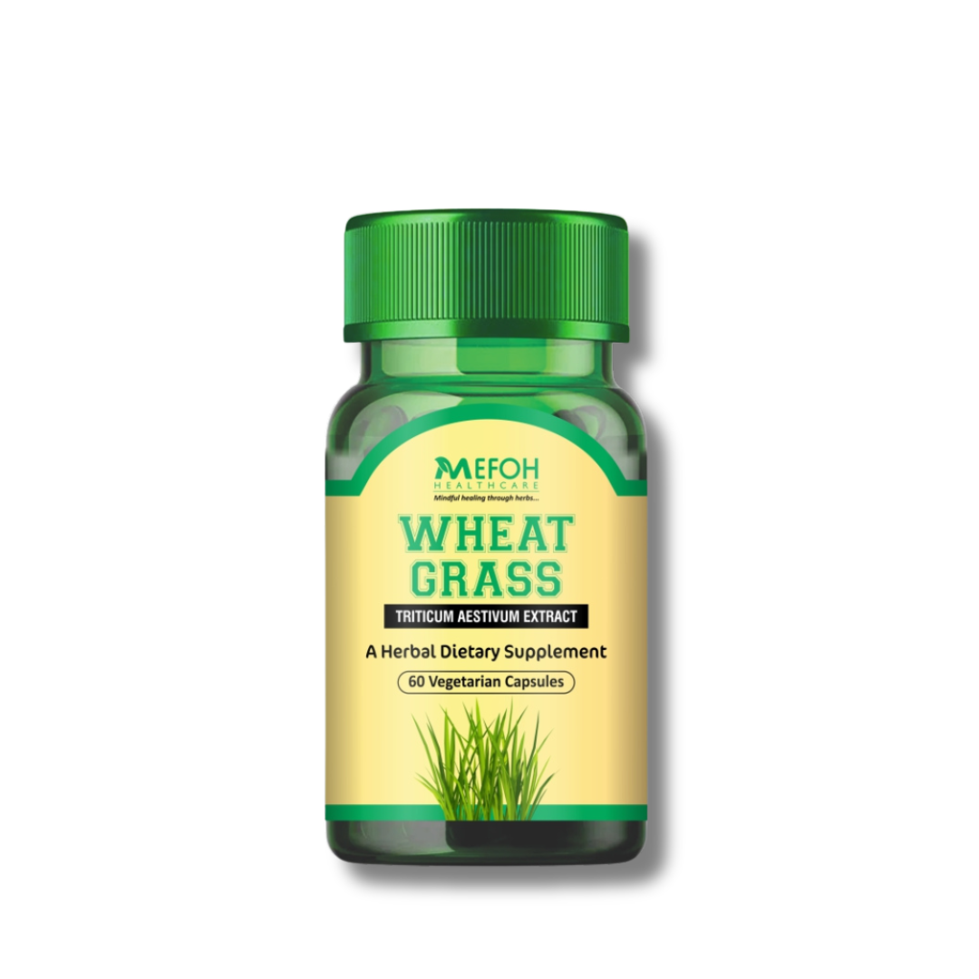 Mefoh Wheat Grass Capsules – Daily Detox, Energy Boost & Nutrient Powerhouse