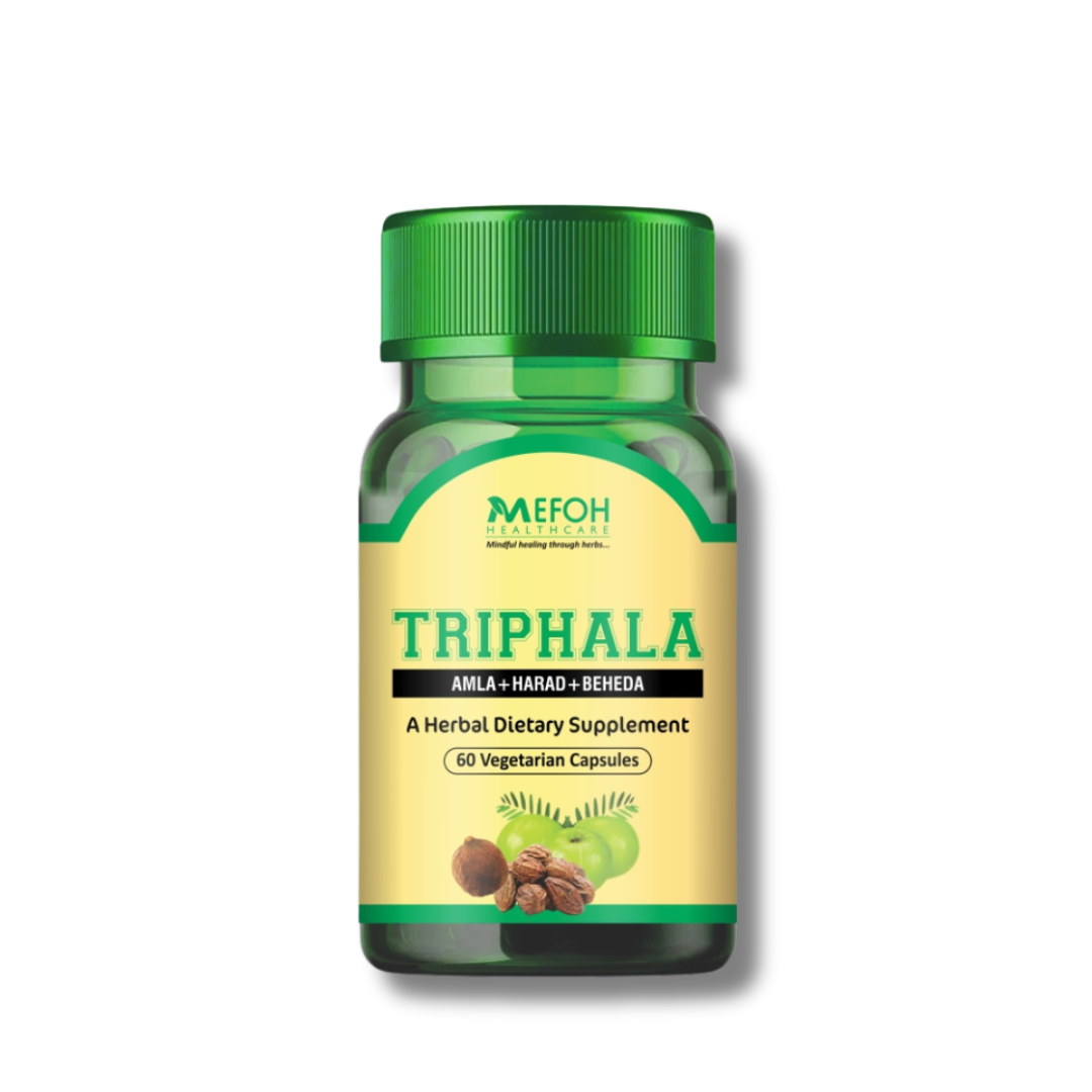 Mefoh Triphala Capsules – Natural Detox & Digestive Support
