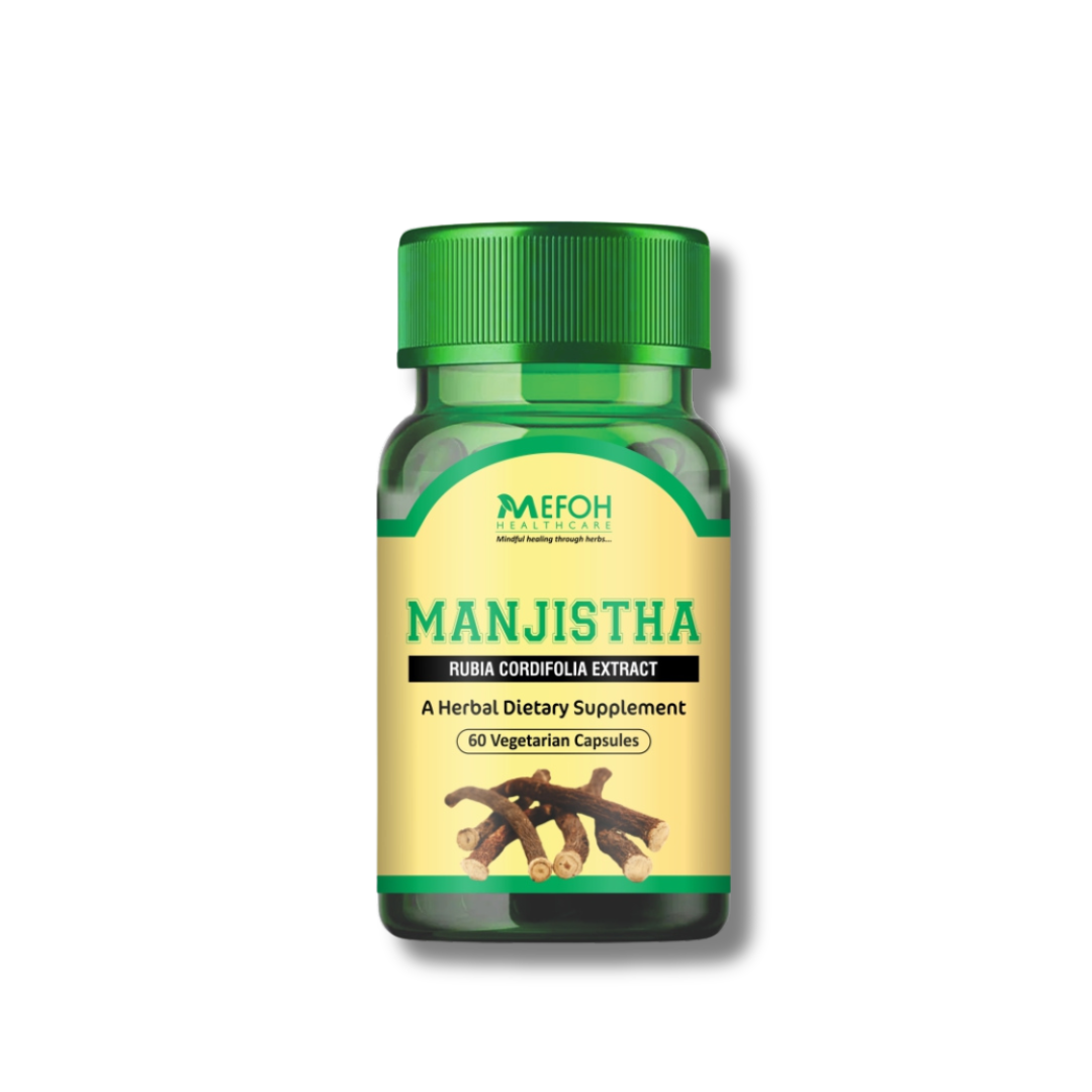 Mefoh Manjistha Capsules – Natural Blood Purification & Skin Health Support
