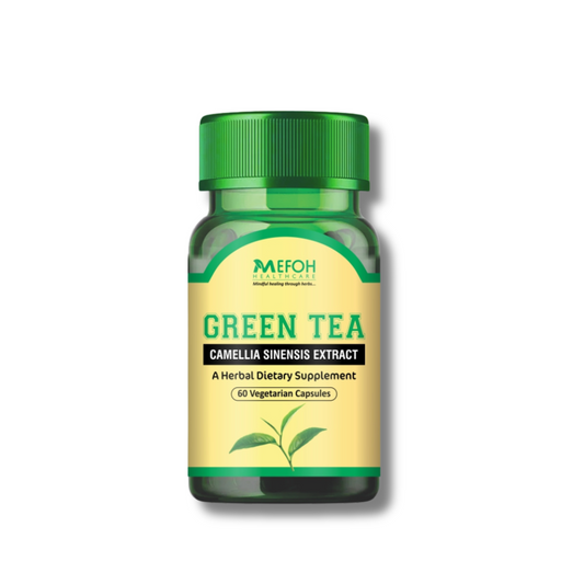 Mefoh Green Tea Capsules – Natural Metabolism Booster & Antioxidant Powerhouse