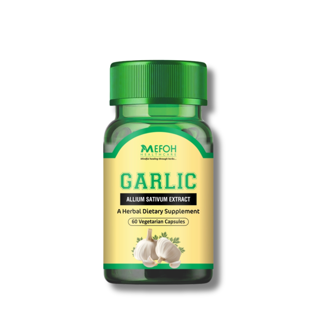 Mefoh Garlic Capsules – Heart Health, Immunity & Cholesterol Support