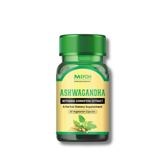 Mefoh Ashwagandha Capsules – Natural Stress Relief & Energy Booster