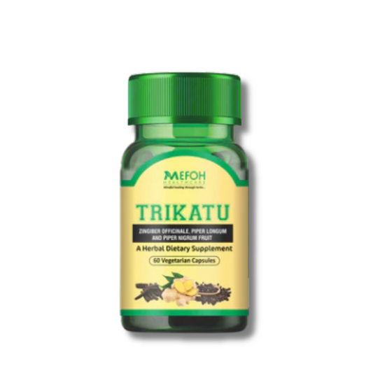 Mefoh Trikatu Capsules – Natural Digestive Support & Metabolism Booster