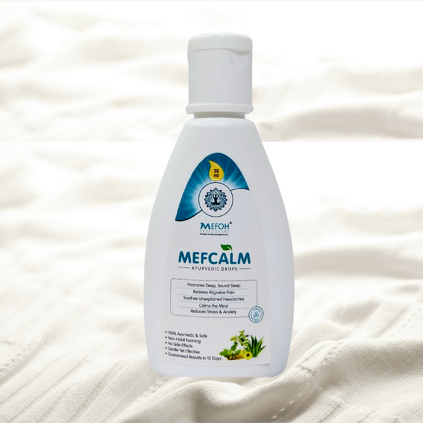 MEFOH MEFCALM Drops  तनाव कम करें, नींद बेहतर बनाएं