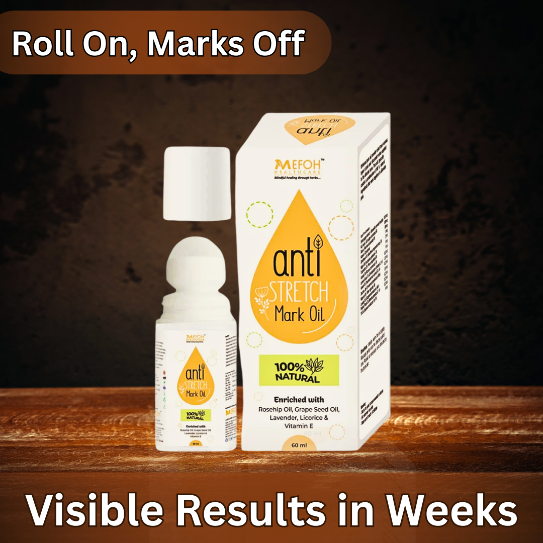 Mefoh Anti-Stretch Marks Oil – Nourishing & Repairing Oil for Smoother, Firmer Skin