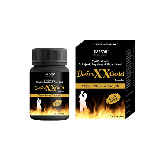 Desire XX Gold – Ayurvedic Vitality & Stamina Booster for Men