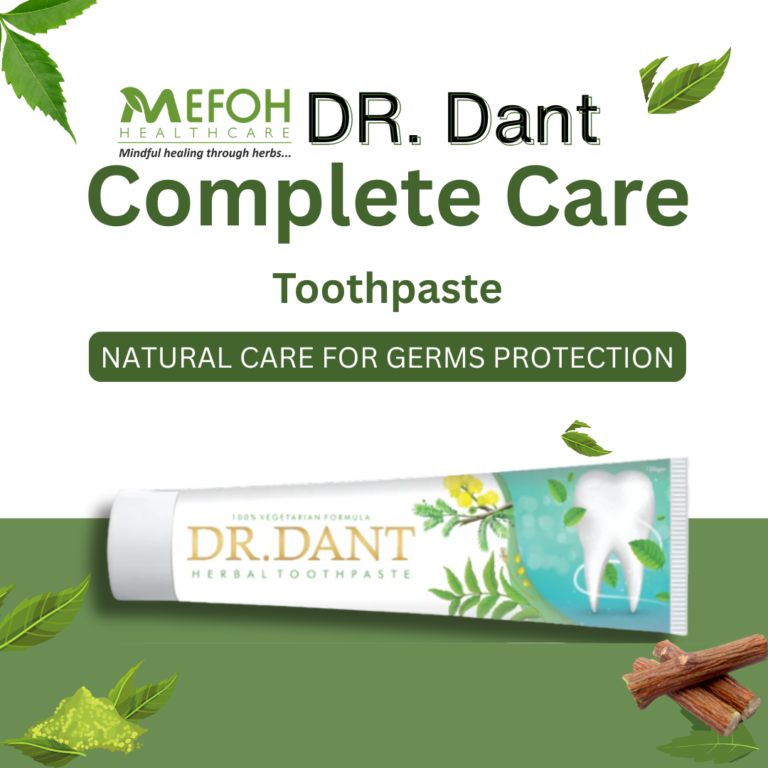 Dr. Dant Ayurvedic Toothpaste – Herbal Protection for Strong Teeth & Healthy Gums