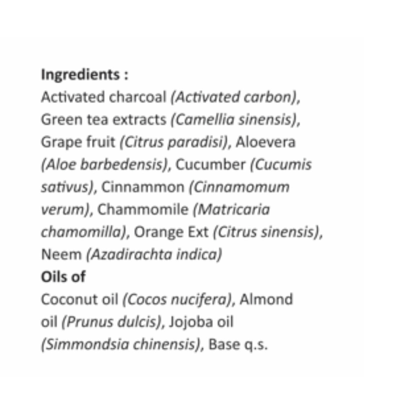 Mefoh Charcoal Foaming Face Wash – Deep Cleansing & Detoxifying Face Wash for Clear, Fresh Skin