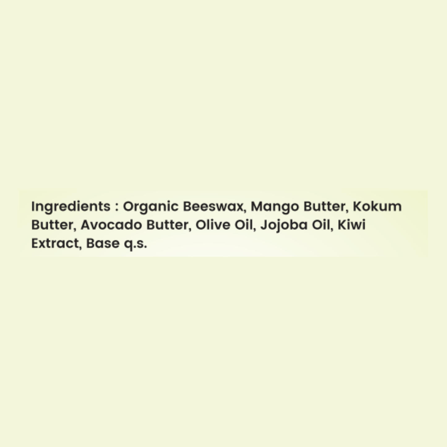 Mefoh Kiwi Lip Balm – Refreshing Hydration with a Tropical Fruity Twist