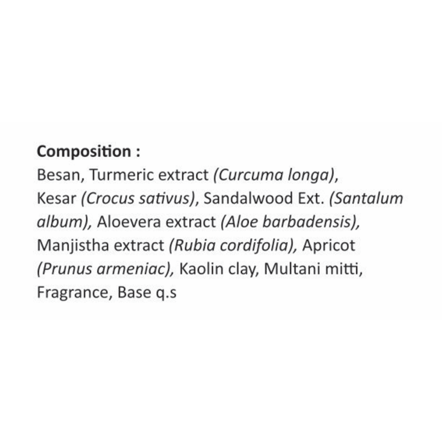 Mefoh Ubtan Face Pack – Skin Brightening & Nourishing Face Mask for Glowing, Healthy Skin