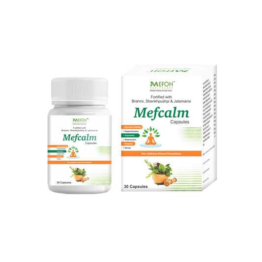 MefCalm – Ayurvedic Stress Relief & Relaxation Support
