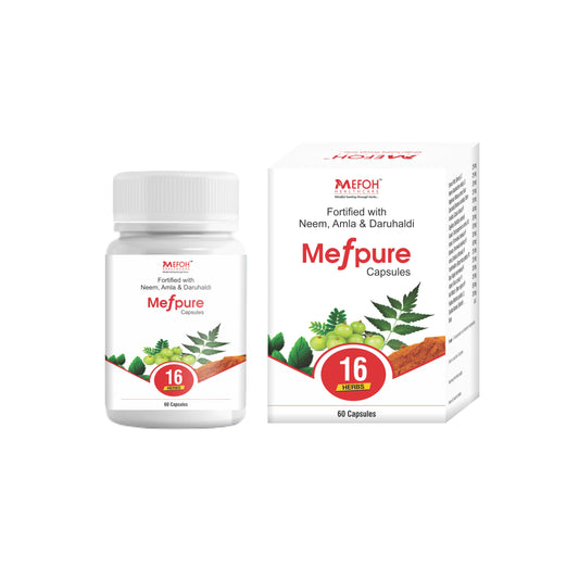 MefPure – Ayurvedic Blood Purifier & Skin Detox Formula