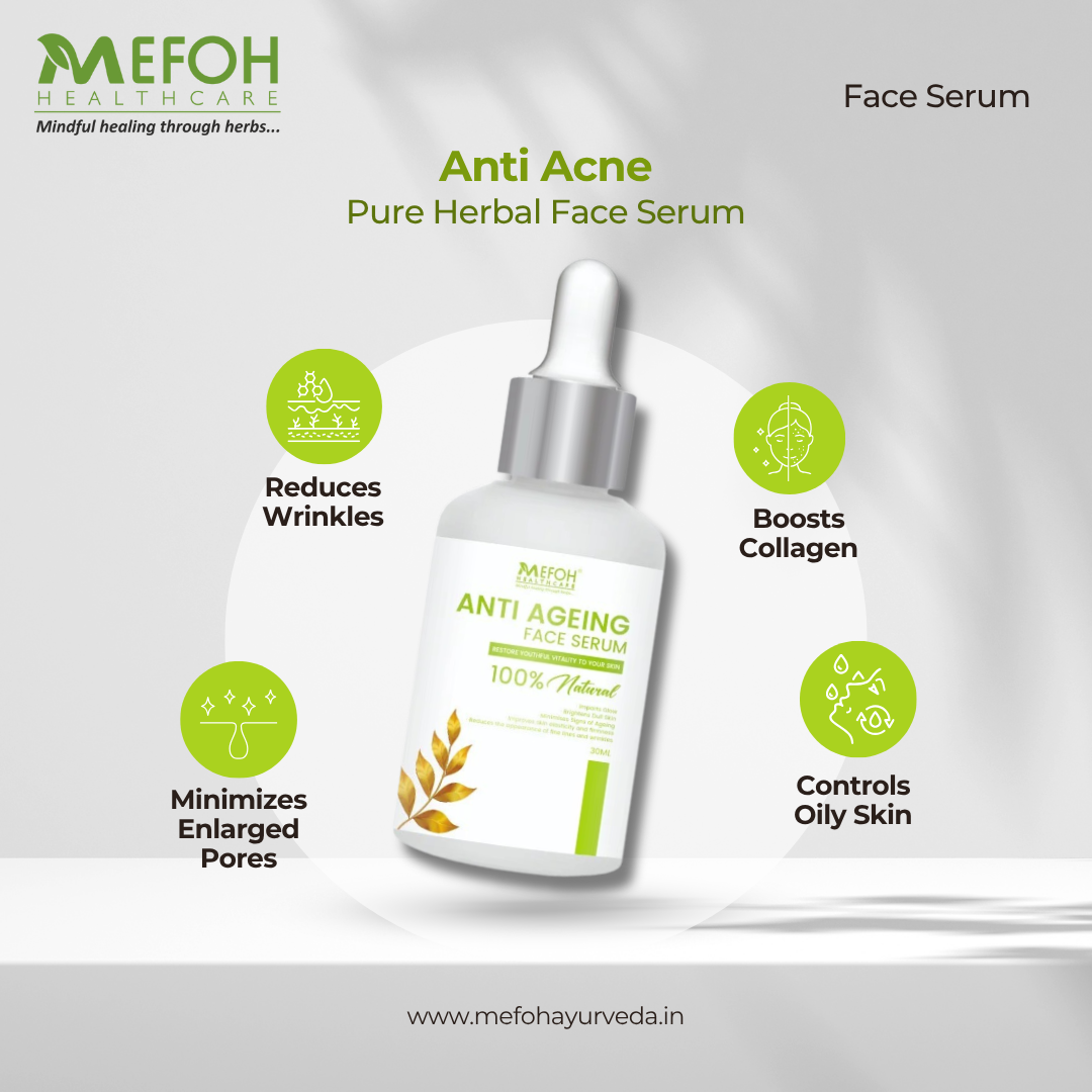 Mefoh Anti-Aging Face Serum – Rejuvenating Serum for Youthful, Glowing Skin