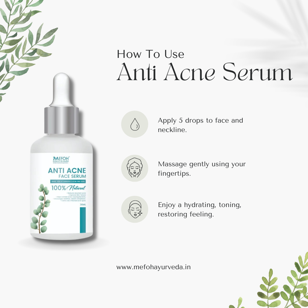 Mefoh Anti Acne Face Serum – Targeted Treatment for Clear, Smooth Skin