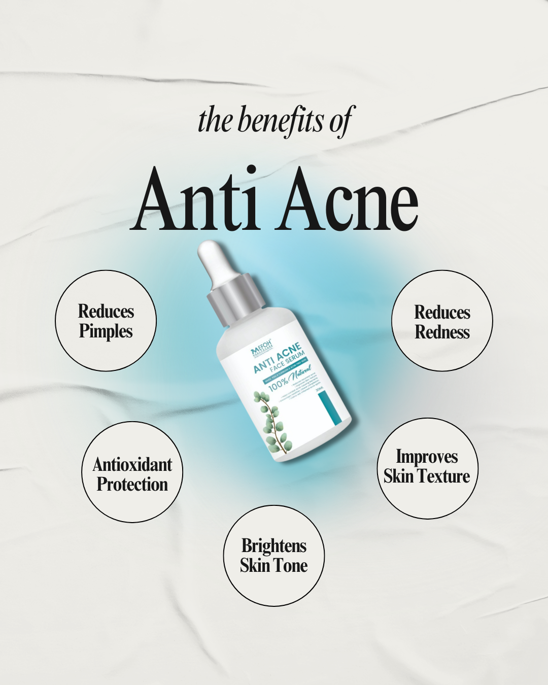 Mefoh Anti Acne Face Serum – Targeted Treatment for Clear, Smooth Skin